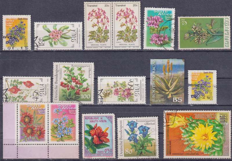 Stamps Mix World Card