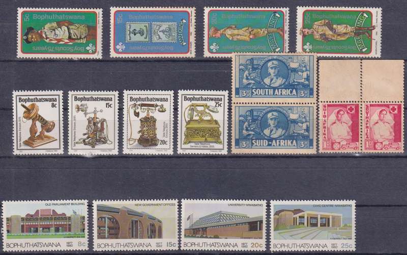 Stamps Mix World Card