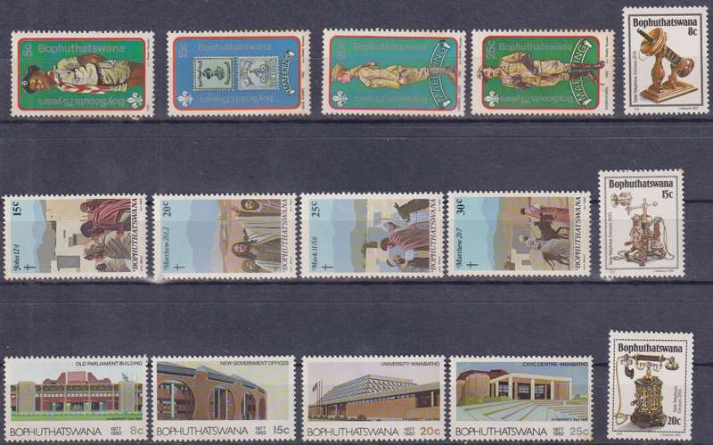 Stamps Mix World Card