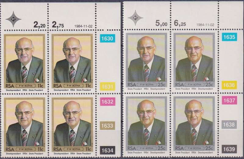 Stamps Control Blocks RSA
