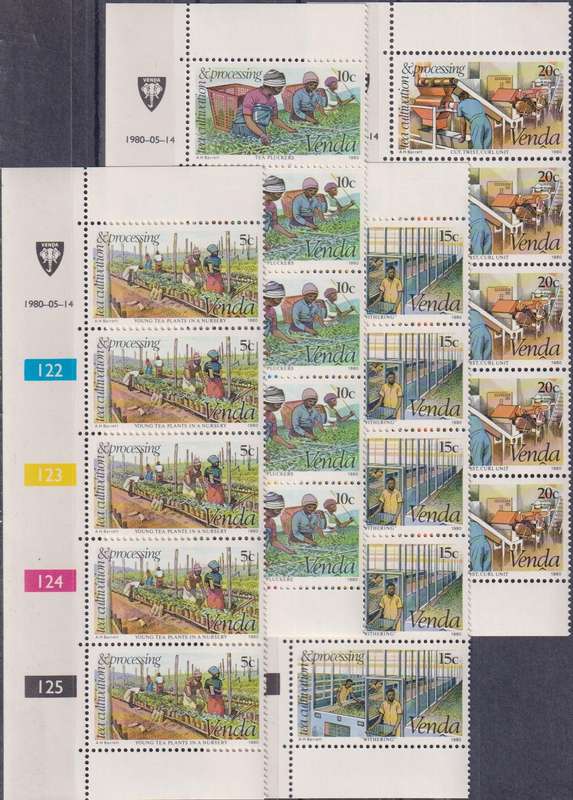Stamps Control Blocks Venda