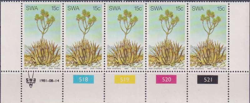 Stamps 1981 Aloes