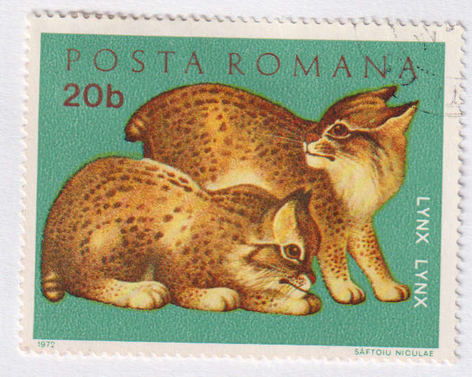 Stamp Thematic Animals ULM Romania