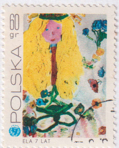 Stamps  1971 The 25th Anniversary of UNICEF (the United Nations Children's Emergency Fund) Poland