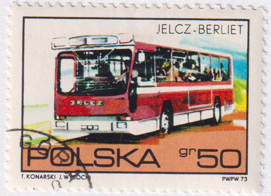 Stamp Thematic Transport ULM Poland