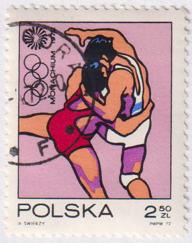 Stamp Thematic Sports ULM Poland