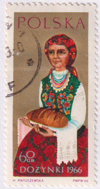 Stamps 1966 The Polish Harvest Festival of 1966 Poland