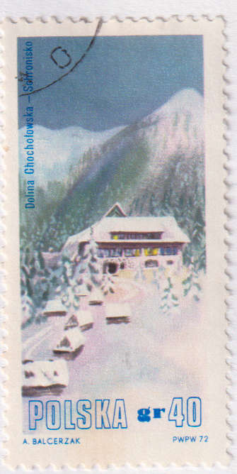 Stamps 1972 Tourism - Mountain Huts Poland