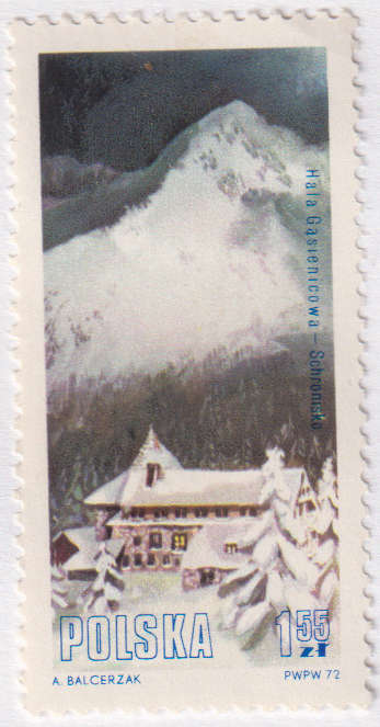 Stamps 1972 Tourism - Mountain Huts Poland