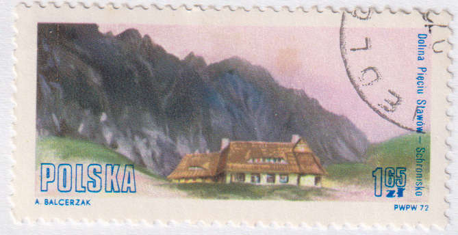 Stamps 1972 Tourism - Mountain Huts Poland