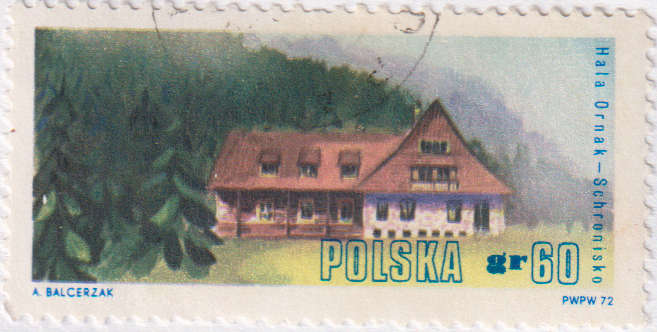 Stamps 1972 Tourism - Mountain Huts Poland