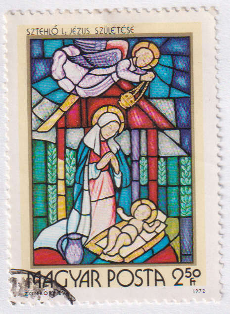 Stamps 1972 Stained Glass Windows Hungary
