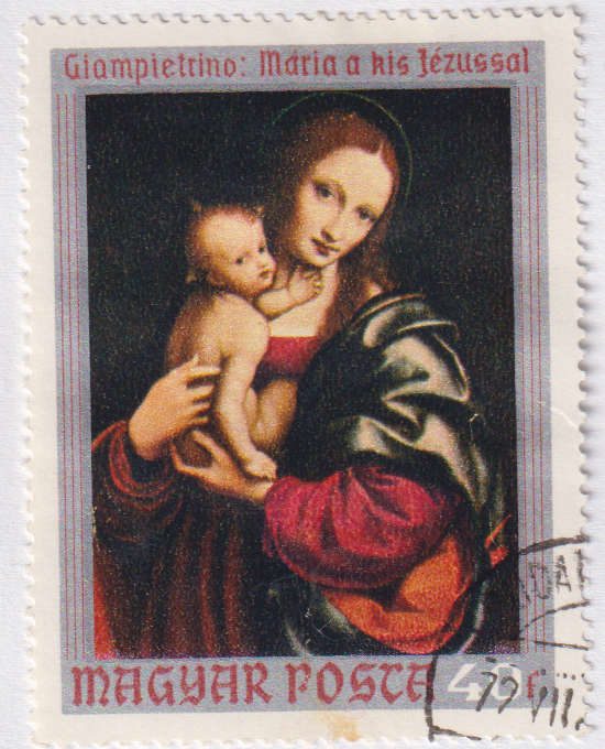 Stamps 1970 Paintings Hungary