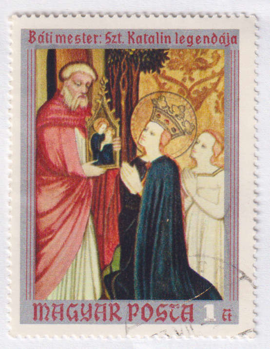 Stamps 1970 Paintings Hungary