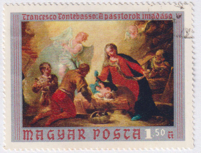 Stamps 1970 Paintings Hungary