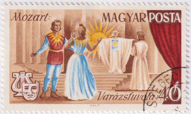 Stamps 1967 Scenes from World Famous Operas Hungary
