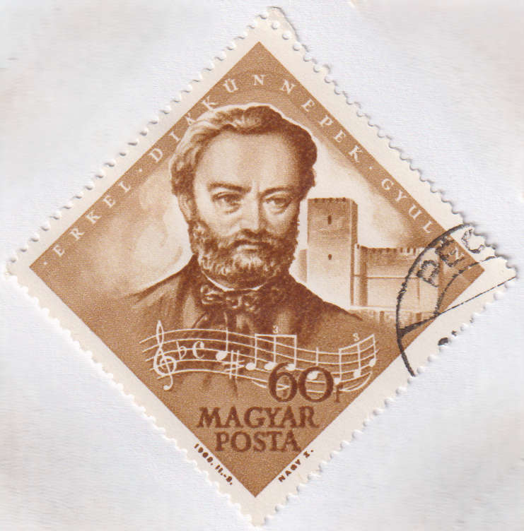 Stamps 1963 The 70th Anniversary of the Death of Ferenc Erkel, 1810-1893 Hungary