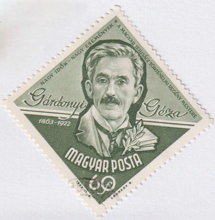 Stamps 1963 The 100th Anniversary of the Birth of Geza Gardonyi, 1863-1922 Hungary