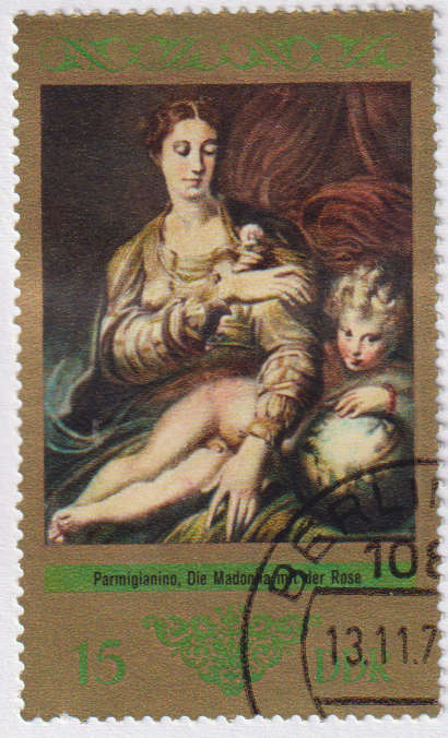 Stamps 1973 Paintings DDR