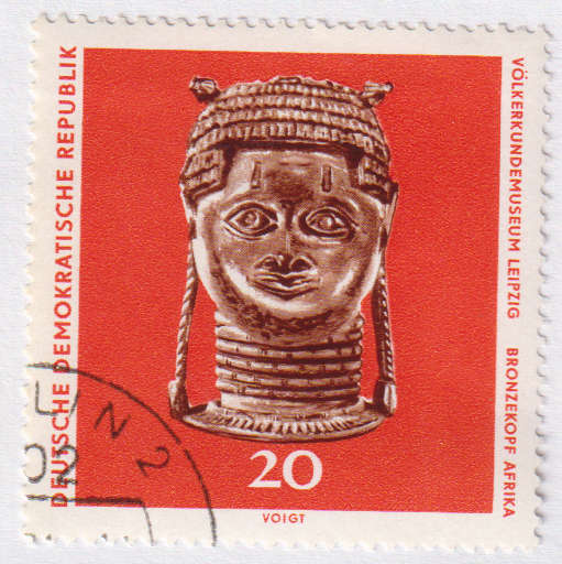 Stamps 1971 The Ethnological Museum of Leipzig DDR