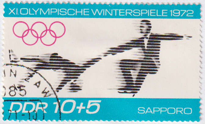 Stamp Thematic Sports ULM DDR