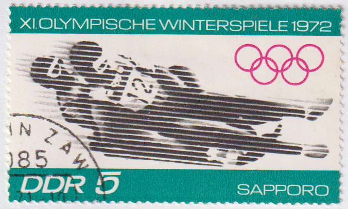 Stamp Thematic Sports ULM DDR