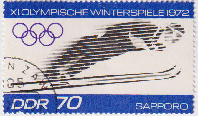 Stamp Thematic Sports ULM DDR