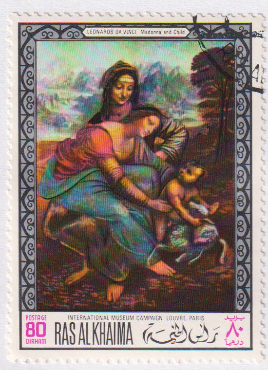 Stamps 1968 Paintings from the National Gallery, London, the Alte Pinakothek, Munich, and the Museo