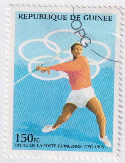 Stamp Thematic Sports ULM Guinea
