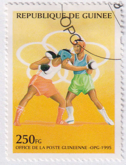 Stamp Thematic Sports ULM Guinea