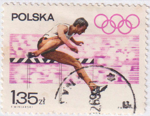 Stamp Thematic Sports ULM Poland