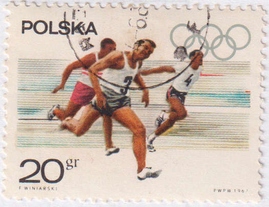Stamp Thematic Sports ULM Poland