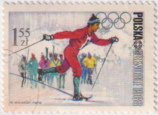 Stamp Thematic Sports ULM Poland