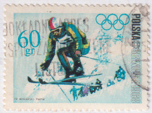 Stamp Thematic Sports ULM Poland