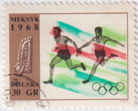 Stamp Thematic Sports ULM Poland