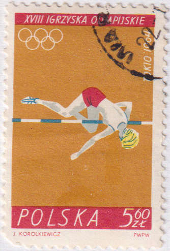 Stamp Thematic Sports ULM Poland