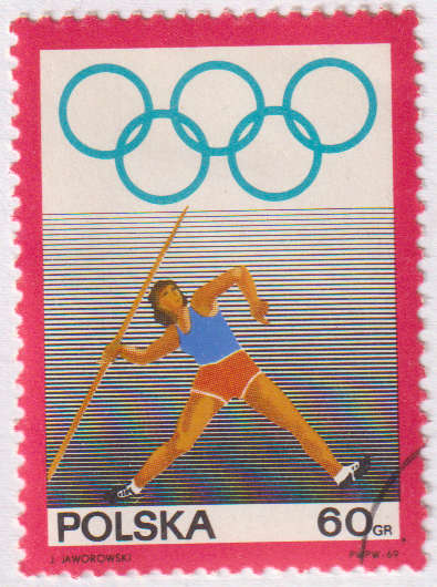 Stamp Thematic Sports ULM Poland