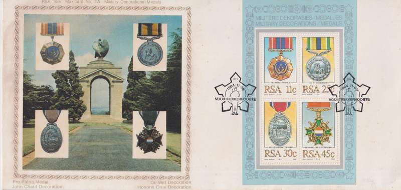 Silk Maxi Card Limited Edition 1984 Military Decorations