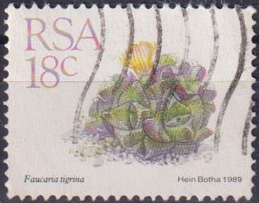 Stamps RSA 1989 Succulents