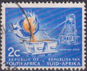 Stamps RSA 1964 -1968 Definitive Issues of 1961 with Different Inscription Design and Watermark