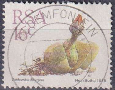 Stamps RSA 1988 Succulents