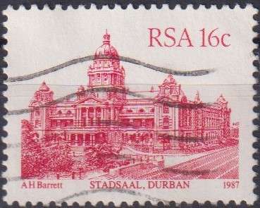 Stamps RSA 1987 Buildings