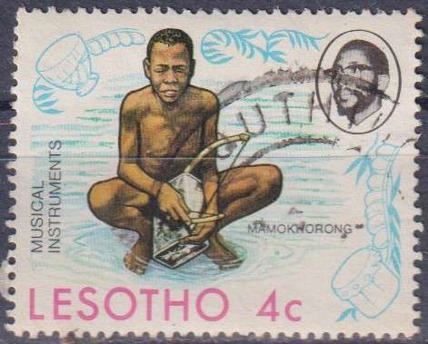 Stamps Lesotho 1975 Traditional Musical Instruments