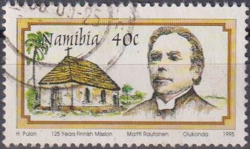 Stamps Namibia 1995 The 125th Anniversary of Finnish Missionaries in Namibia