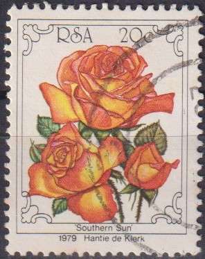 Stamps RSA 1979 Rosafari 1979 World Rose Convention, Pretoria
