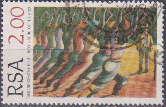Stamps RSA 1996 Gerard Sekoto Commemoration