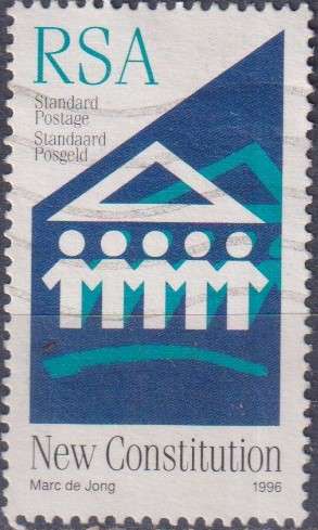 Stamps RSA 1996 New Democratic Constitution