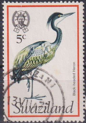 Stamps Swaziland 1976 Birds