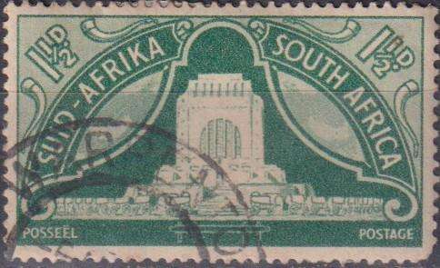 Stamps 1949 Inauguration of Voortrekker Monument, Pretoria