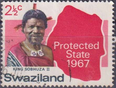 Stamps Swaziland 1967 Autonomy